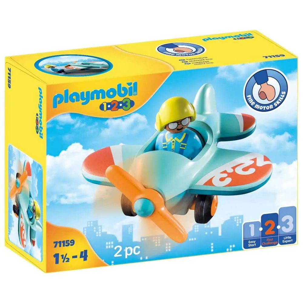 Playmobil 1.2.3 Airplane 2 Playmobil 1.2.3 Airplane - Image 2