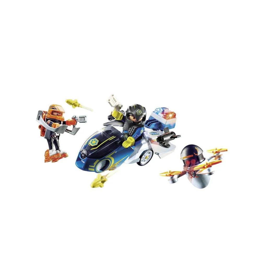Playmobil 70020 Galactic Police Motorcycle 2 Playmobil 70020 Galactic Police Motorcycle - Image 2