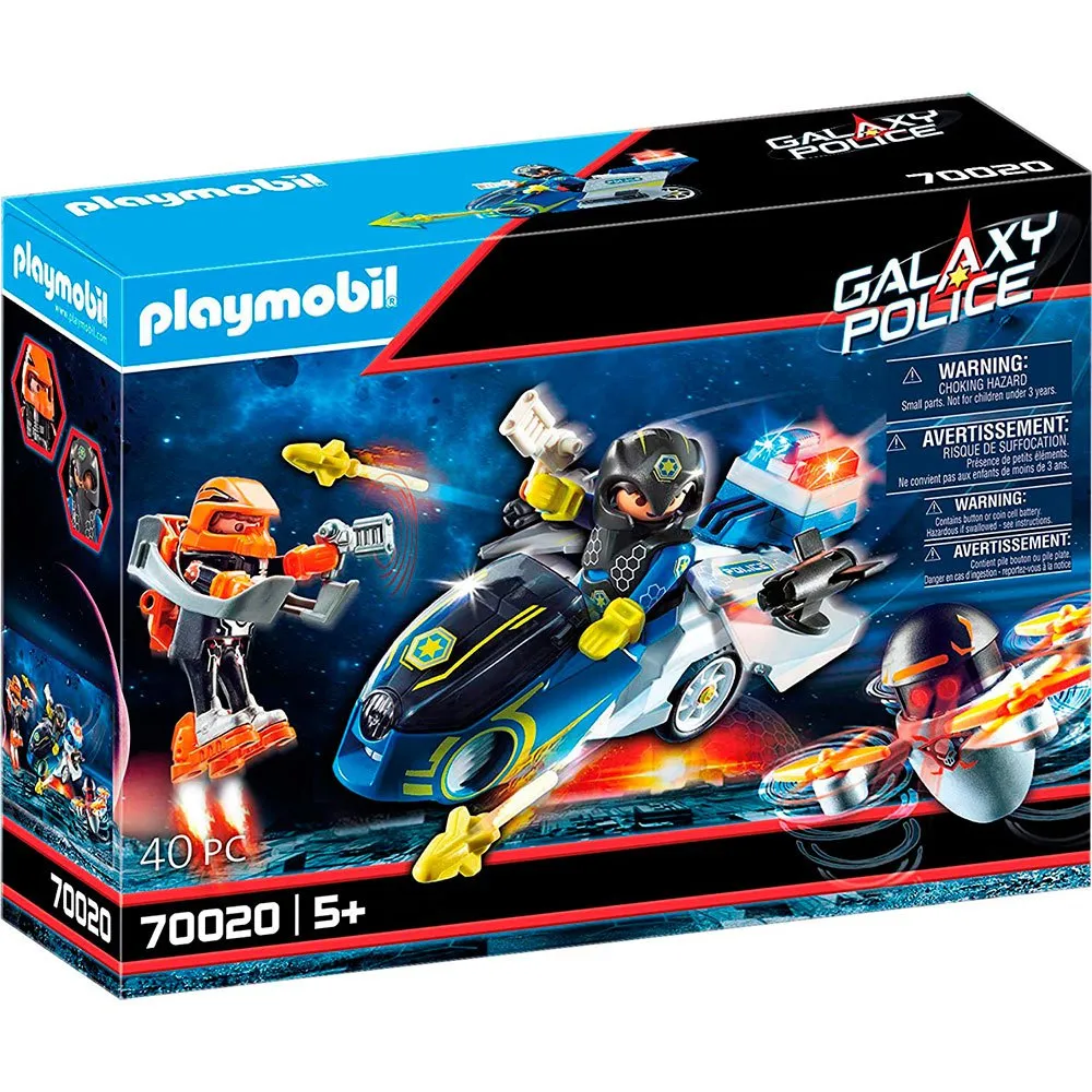 Playmobil 70020 Galactic Police Motorcycle 3 Playmobil 70020 Galactic Police Motorcycle - Image 3