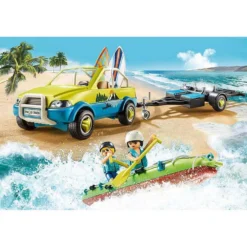 Playmobil 70436 Beach Car With Canoe -Toys Shop playmobil 70436 beach car with canoe 2
