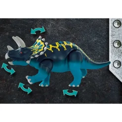Playmobil 70627 Triceratops:Battle For The Legendary Stones -Toys Shop playmobil 70627 triceratopsbattle for the legendary stones 3