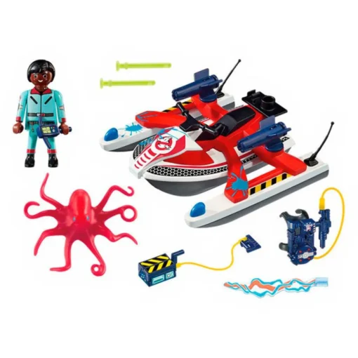 Playmobil 9387 Zeddemore With Jet Ski -Toys Shop playmobil 9387 zeddemore with jet ski