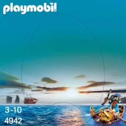 Playmobil Pirate With Boat -Toys Shop playmobil pirate with boat 3
