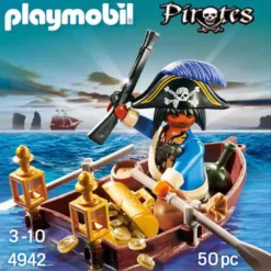 Playmobil Pirate With Boat -Toys Shop playmobil pirate with boat 4