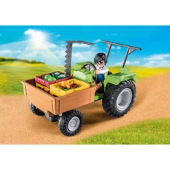 Playmobil Tractor With Trailer -Toys Shop playmobil tractor with trailer 3