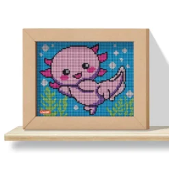 Quercetti Pixel Art 4 Tav. Kawaii Axolotl