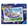 Ravensburger Creart Serie D Classic Kittens In The Hammock Painting Game