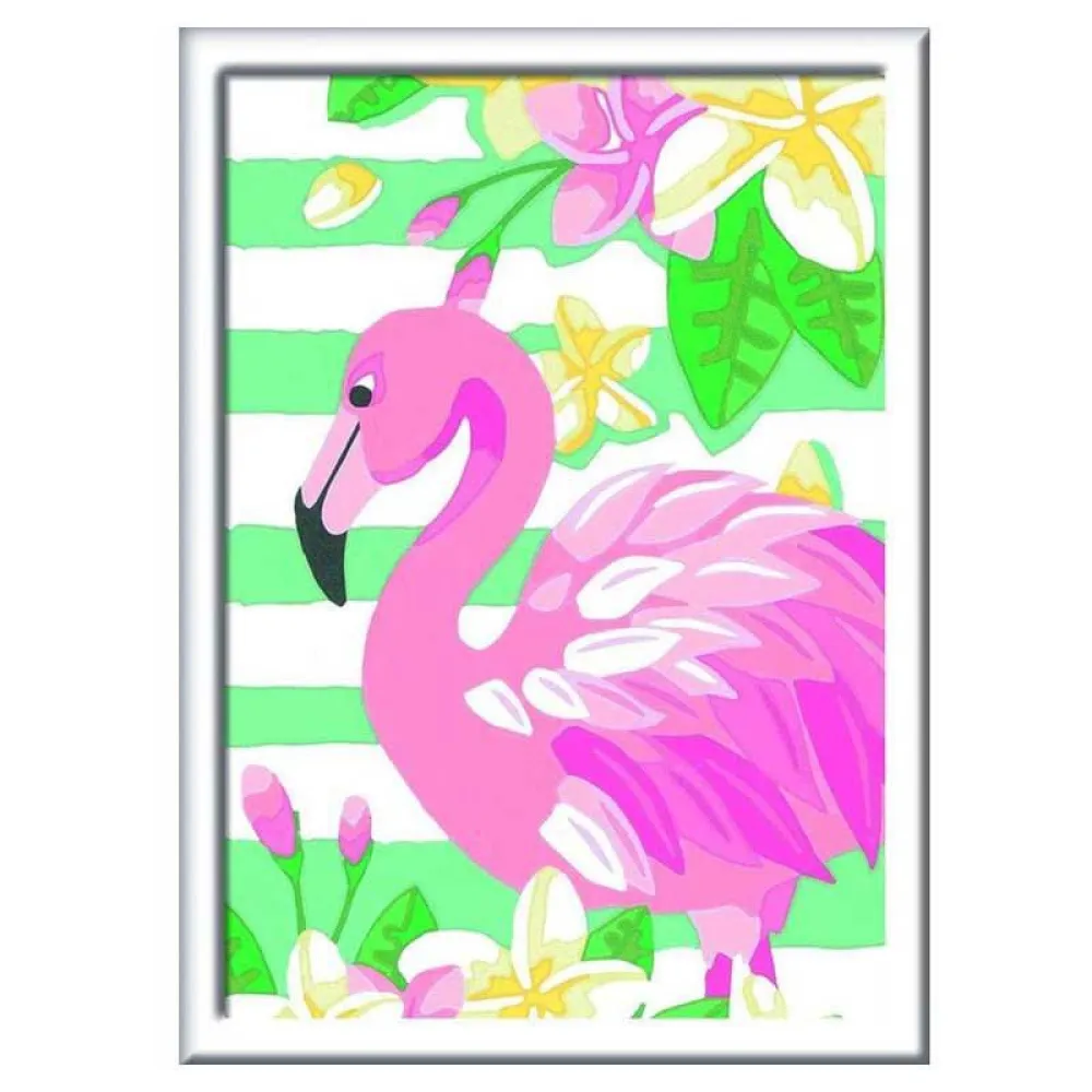 Ravensburger Creart Serie E Flamingo Painting Game 1 Ravensburger Creart Serie E Flamingo Painting Game
