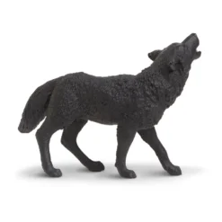 Black Wolf Howling Figure -Toys Shop safari ltd black wolf howling figure 2