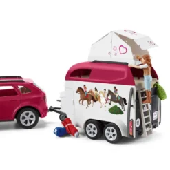 Schleich Horse Club Horse Adventure With Car & Trailer Figure -Toys Shop schleich horse club horse adventure with car trailer figure 10