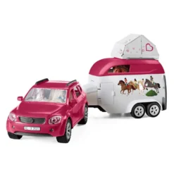 Schleich Horse Club Horse Adventure With Car & Trailer Figure -Toys Shop schleich horse club horse adventure with car trailer figure 3