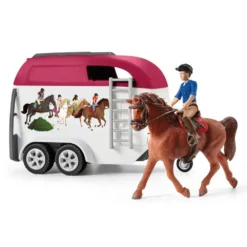Schleich Horse Club Horse Adventure With Car & Trailer Figure -Toys Shop schleich horse club horse adventure with car trailer figure 5