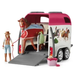 Schleich Horse Club Horse Adventure With Car & Trailer Figure -Toys Shop schleich horse club horse adventure with car trailer figure 6