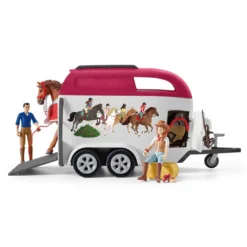 Schleich Horse Club Horse Adventure With Car & Trailer Figure -Toys Shop schleich horse club horse adventure with car trailer figure 7