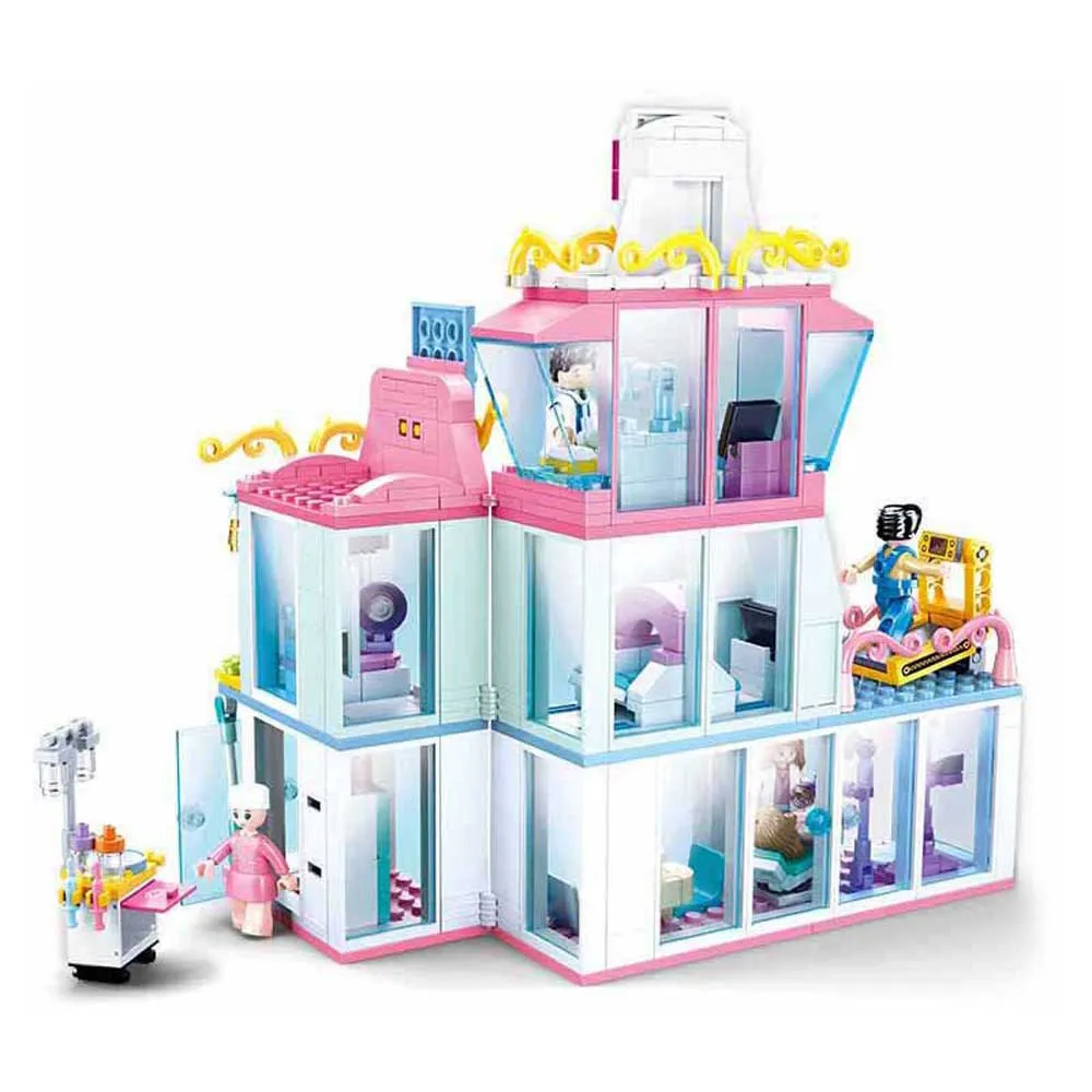 Sluban Girls Dream Centro Hospitalar 459 Pieces 3 Sluban Girls Dream Centro Hospitalar 459 Pieces - Image 3