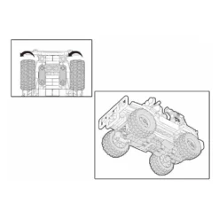 Sluban Model Bricks F350 Off Road Truck 363 Pieces -Toys Shop sluban model bricks f350 off road truck 363 pieces 2