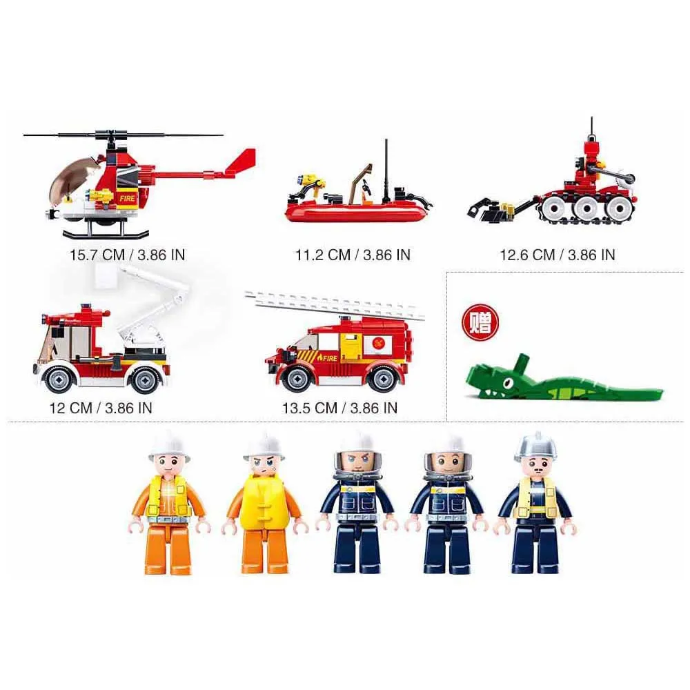 Sluban Rapid Fire Intervention Team 490 Pieces 2 Sluban Rapid Fire Intervention Team 490 Pieces - Image 2