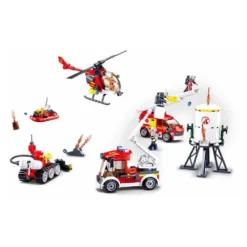 Sluban Rapid Fire Intervention Team 490 Pieces