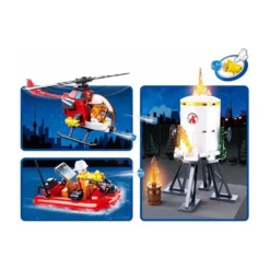 Sluban Rapid Fire Intervention Team 490 Pieces 8 Sluban Rapid Fire Intervention Team 490 Pieces -Toys Shop sluban rapid fire intervention team 490 pieces 3