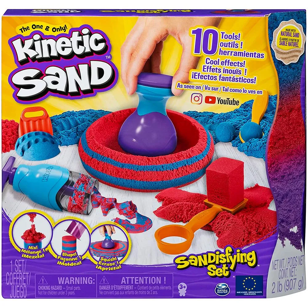 SPIN MASTER Kinetic Sandtastic Plasticine Sand 1 SPIN MASTER Kinetic Sandtastic Plasticine Sand