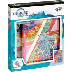 Totum Create Your Peacock Newspaper With 15x21 Cm Diamonds