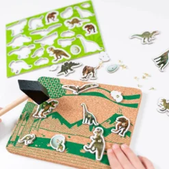 Totum Dino Forever Creative Game Dinosaurs Set 25x22x3 Cm -Toys Shop totum dino forever creative game dinosaurs set 25x22x3 cm 2