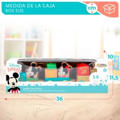 Mickey Y Minnie Wooden Train 14 Pieces -Toys Shop woomax mickey y minnie wooden train 14 pieces 5