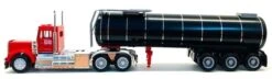Herpa HO 006611 Kenworth W900 Tractor With Asphalt Tanker Semi-Trailer