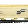 Micro-Trains N 09400710 3-Bay Covered Hopper With Elongated Hatches, Seaboard System #247210