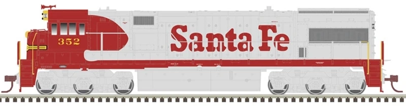 Atlas Master Line HO 10003702 Gold Series U28CG, Santa Fe (As Delivered) #356 1 Atlas Master Line HO 10003702 Gold Series U28CG, Santa Fe (As Delivered) #356