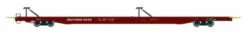 Walthers Proto HO 920-104222 89' Bethlehem Flush-Deck Flat Car, Southern #50161