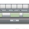 Walthers Proto HO 920-14450 85' Pullman-Standard 36-Seat Diner Car With Lights, Santa Fe #61