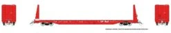 Rapido HO 147001A Marine Industries Bulkhead Flat Car, CP Rail