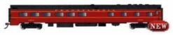 Bachmann HO 14805 85' Smooth-Side Dining Car With Lighted Interior, Pennsylvania Railroad #4414