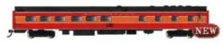 Bachmann HO 14806 85' Smooth-Side Dining Car With Lighted Interior, Southern Pacific #10267