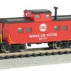 Bachmann N 16865 NE Steel Caboose, Norfolk And Western #500825