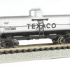 Bachmann Silver Series N 17865 ACF 36' 6" 10,000 Gallon Single Dome Tank Car, Texaco #6301