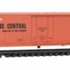 Micro-Trains N 18100330 50' Standard Box Car With 8' Plug Door, No Roofwalk, And Short Ladders, Illinois Central #49546