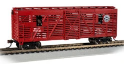 Bachmann HO 19711 Animated Stock Car With Cattle, Southern Pacific #47667