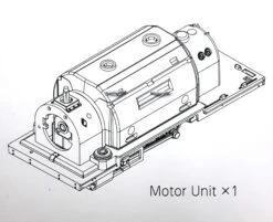 Kato HOn30 57251 Small England Coreless Motor Drive Mechanism