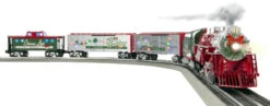 Lionel O 2123100 LionChief Christmas Light Express Set With Bluetooth 5.0