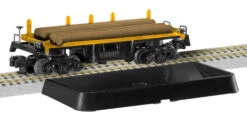 Lionel S 2219030 American Flyer Log Dump Car, Union Pacific