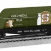 Lionel O 2328060 Flat Car With Milk Trailer, Gold Medal Milk