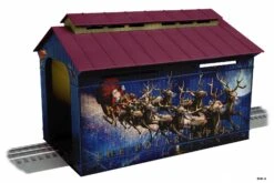 Lionel O 2329030 The Polar Express Illuminated Covered Bridge