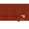 Trainworx N 25225-15 Corrugated 52' 6" Gondola, Santa Fe #68223