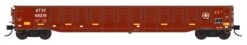 Trainworx N 25225-15 Corrugated 52' 6" Gondola, Santa Fe #68223