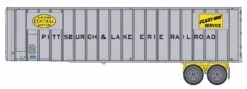 Walthers SceneMaster Line HO 949-2611 40' Flexi-Van Trailers, Pittsburgh And Lake Erie (2)