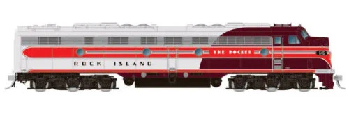 Rapido HO 28563 E8A, Rock Island #649 1 Rapido HO 28563 E8A, Rock Island #649