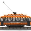 MTH RailKing O 30-5213 Bump-n-Go Trolley With Interior LEDs, Transylvania Trolley Lines