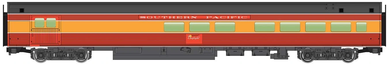 Walthers Mainline HO 910-30064 85' Budd Baggage-Lounge Car, Southern Pacific 1 Walthers Mainline HO 910-30064 85' Budd Baggage-Lounge Car, Southern Pacific